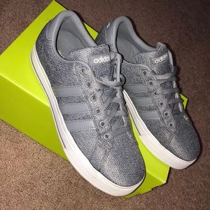 Grey Adidas neo sneakers